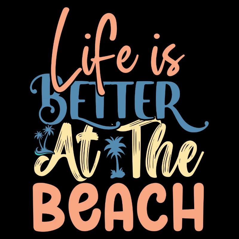 Das Leben am Strand ist besser