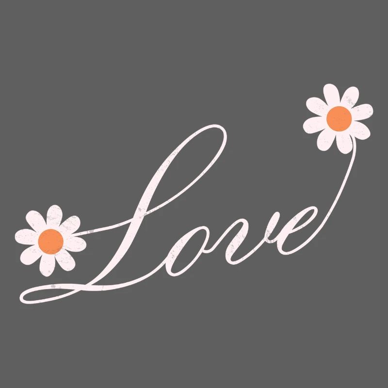 Conception de script d’amour floral