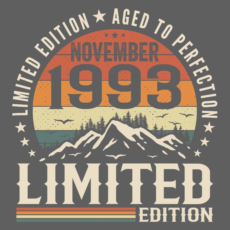 November 1993 Einzigartiges Retro-Jubiläum