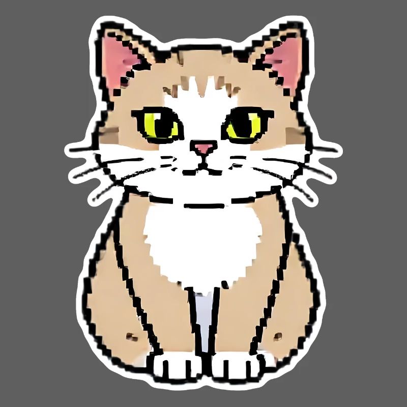 Cat Pixel Art
