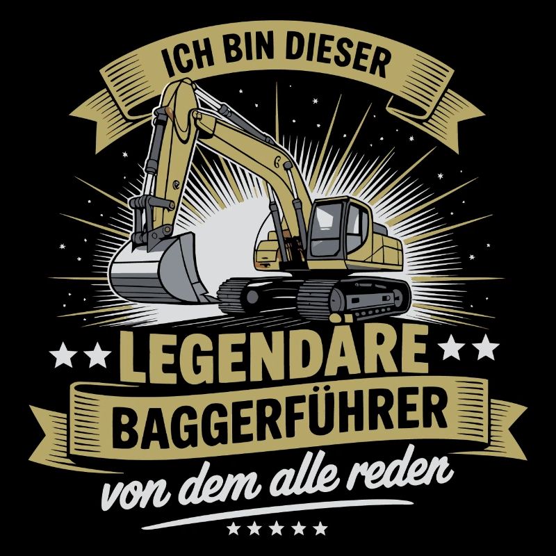 Baggerfuehrer Baggerfahrer