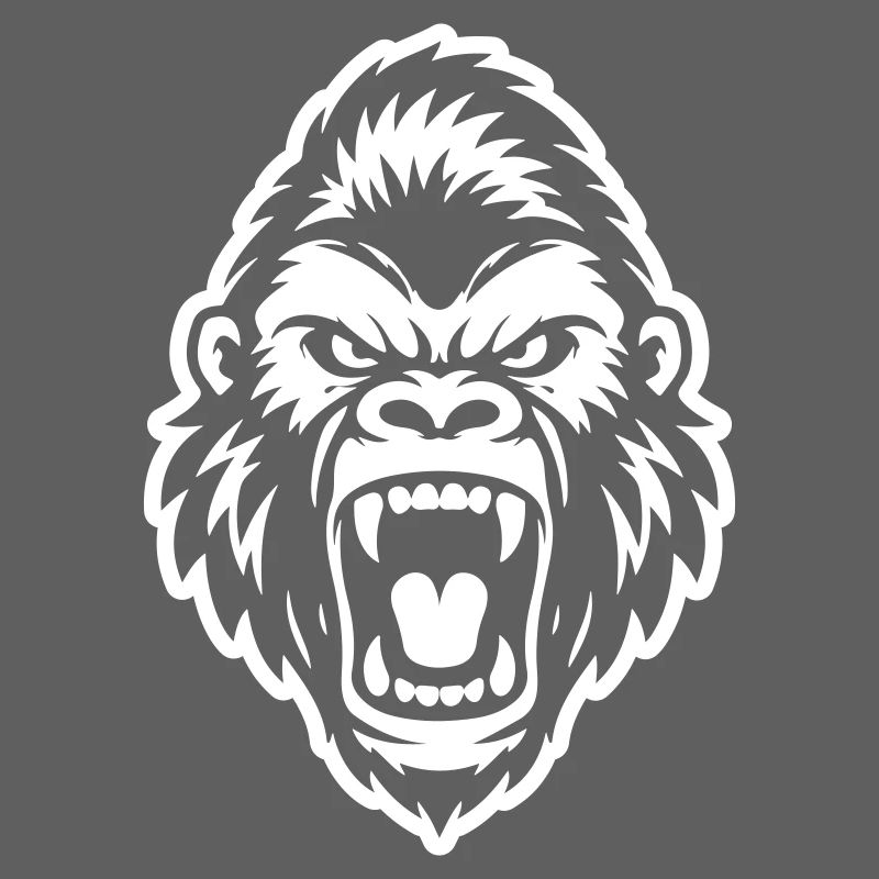 Gorilla Kopf