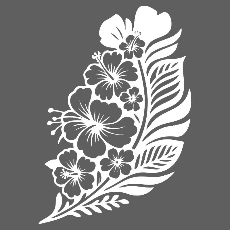 Tropical Floral Pattern for Summer Wear