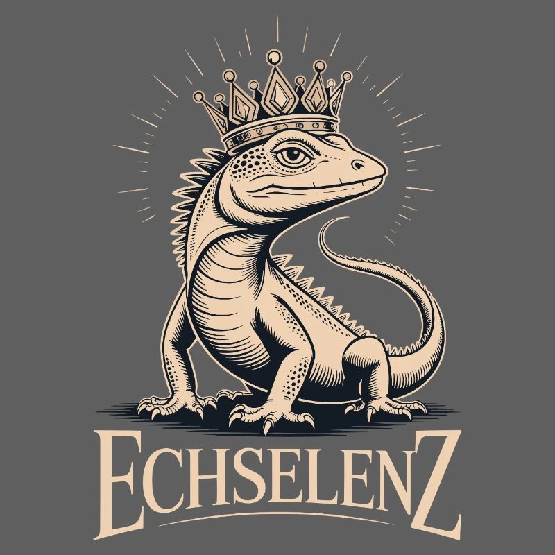 Echselenz Lustige Echse