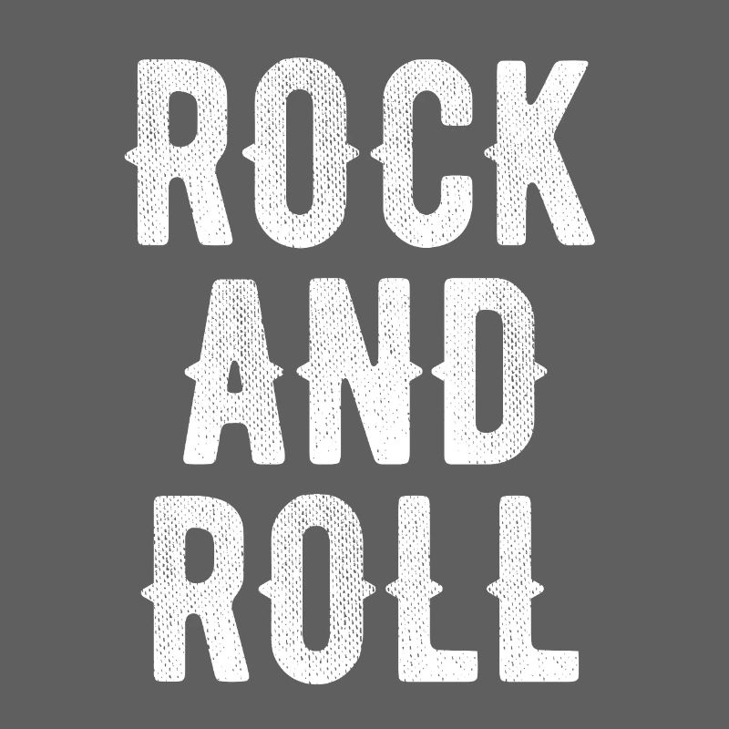 Rock and Roll Bold Typography