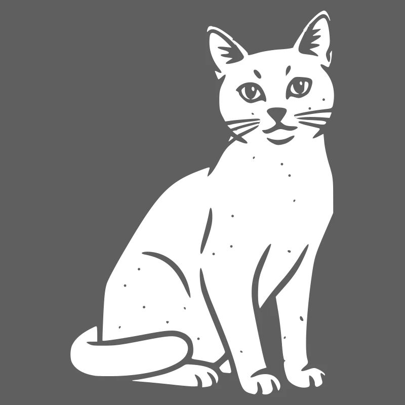 Cat Cats Vector Art Design