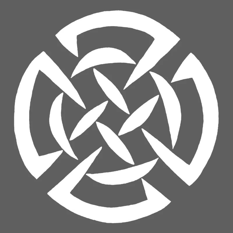 White Celtic graffiti