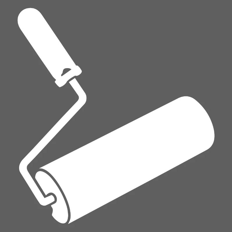 Paint Roller – Conception du logo Craftsman