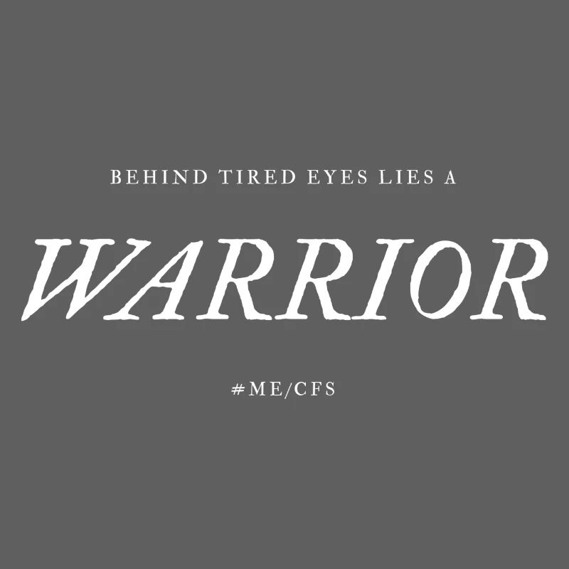 ME/CFS Warrior blanc