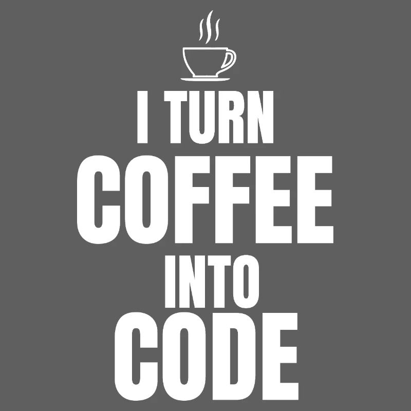 Je transforme le café en code