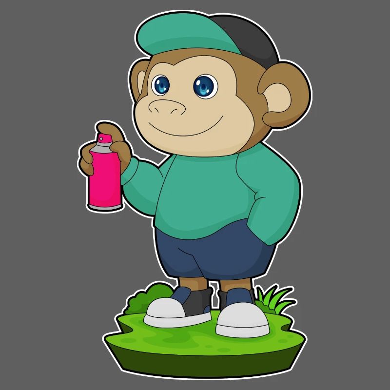 Monkey Sprayer Spray Can