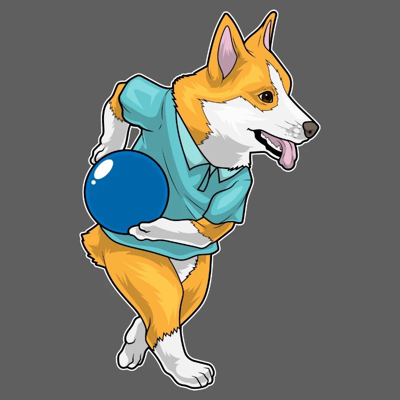 Corgi Bowling Bowlingkugel