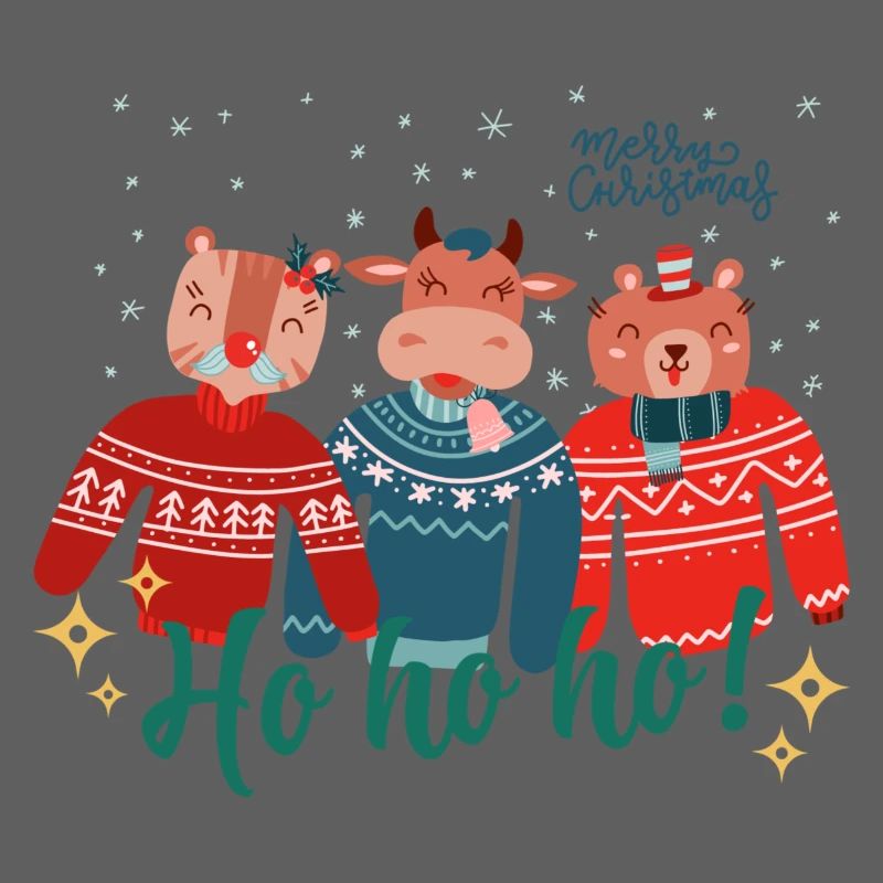 Laid de Noël Pull - Joyeux Noël