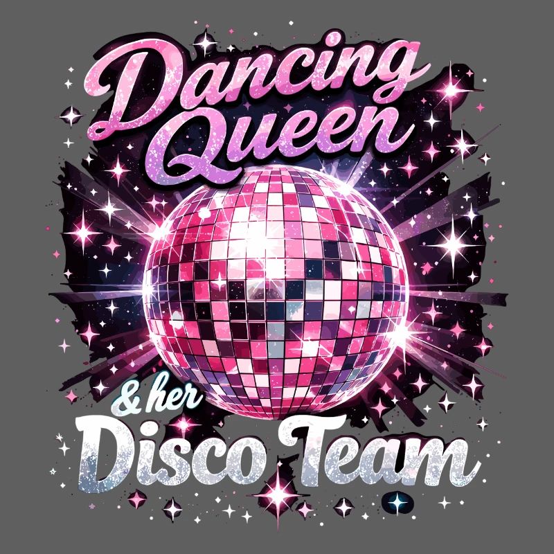 Dancing Queen & Disco Team: JGA Diskokugel Mix