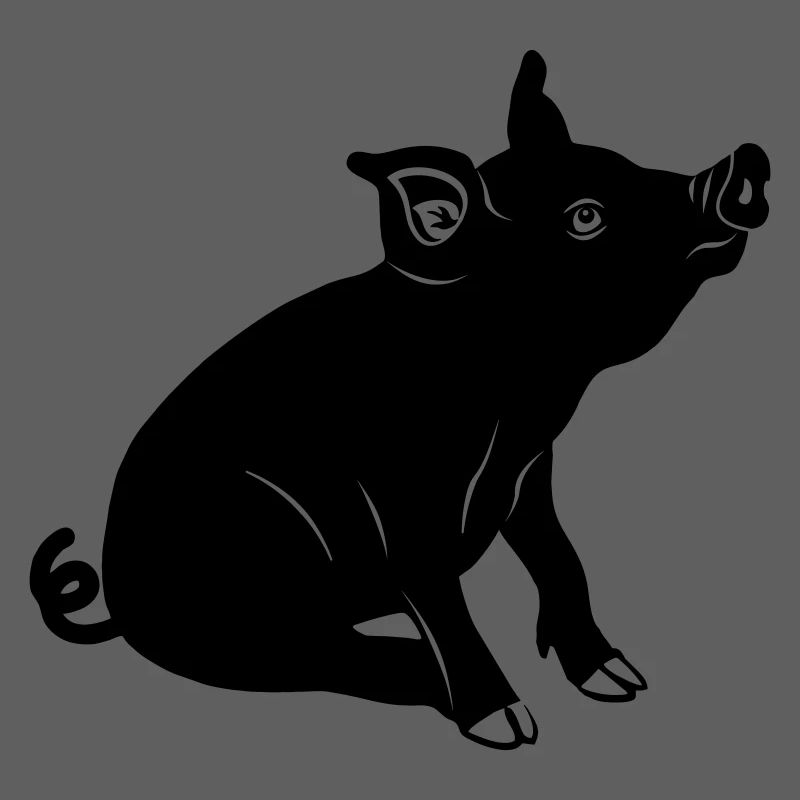 Schweinssitz-Logo Schattenbild