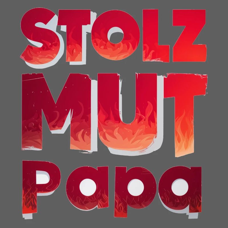 Idée cadeau pour les pompiers Papa Pride Courage Strength