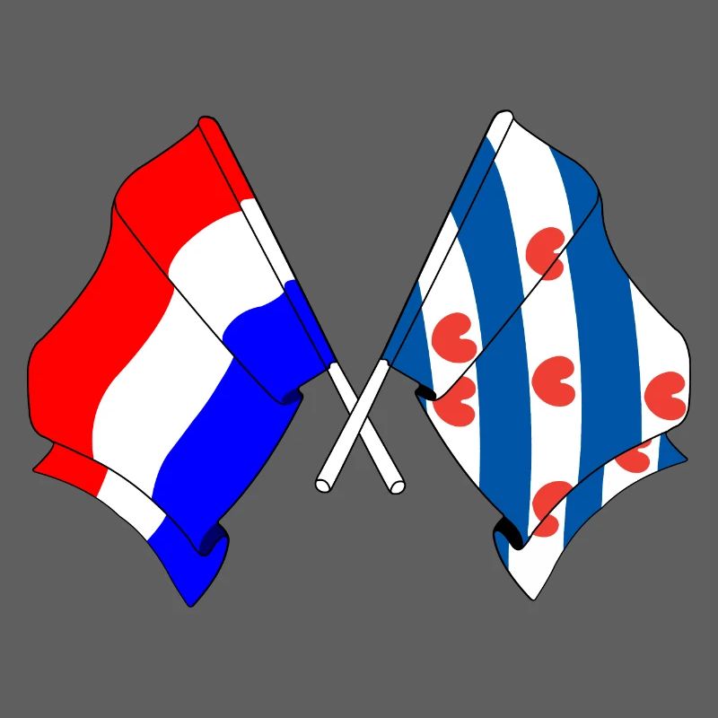 Drapeau des Pays-Bas, Frise croisé
