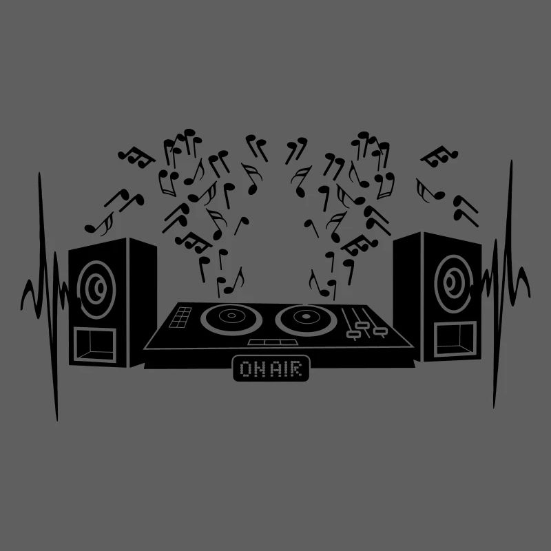 Discotheque turntable