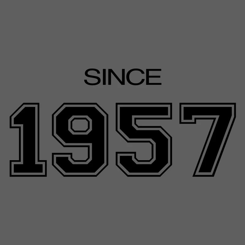 Geburtstag geschenk 1957
