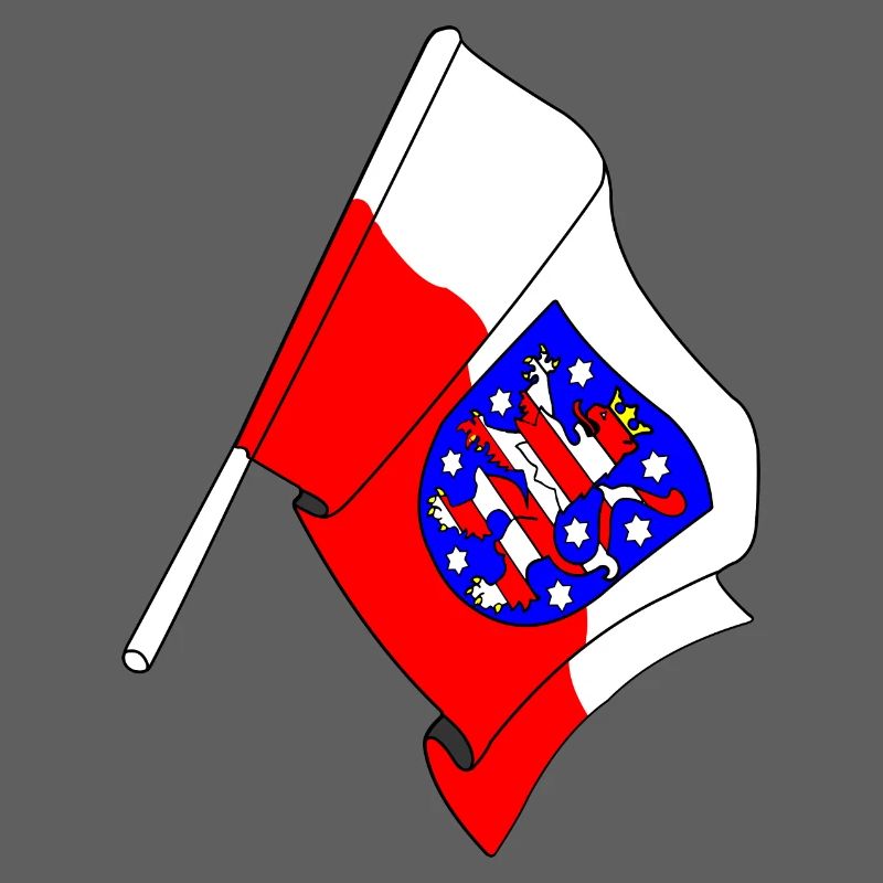 Drapeau de la Thuringe