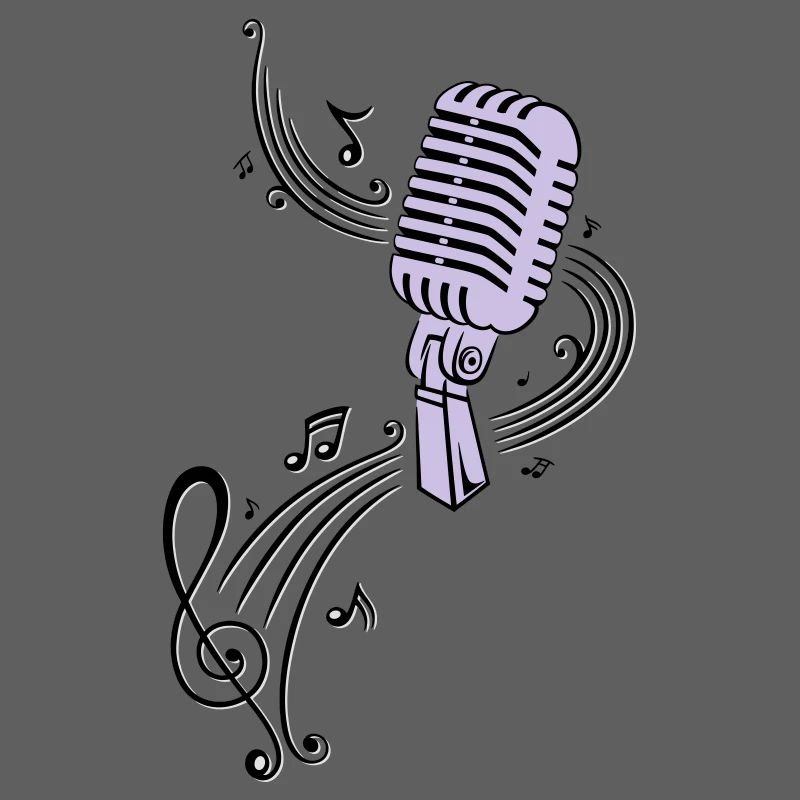 Mikrofon Musik Retro Mic