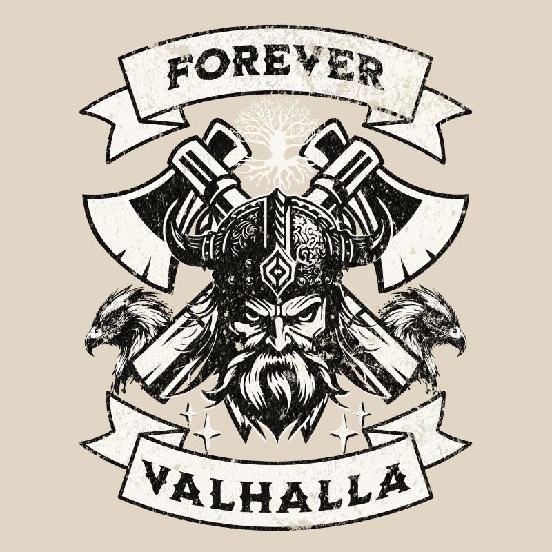 Forever Valhalla Viking Design