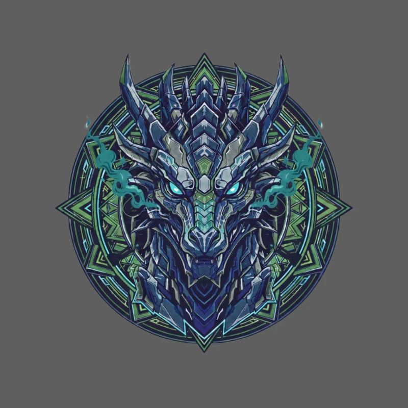 Dragon Sarcelle - Mandala