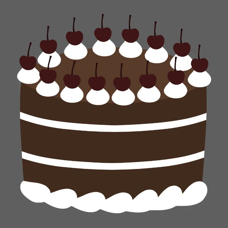Cherry Chocolate Black Forest Layer Cake