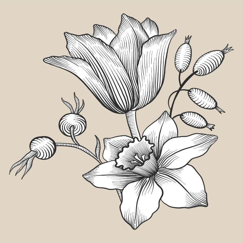 Vrille de fleur