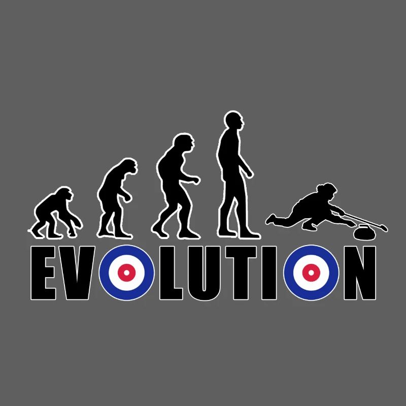 EVOLUTION CURLING Eisstockschießen Geschenk Winter