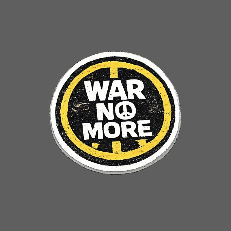 War No More – Sticker Peace & Humanity