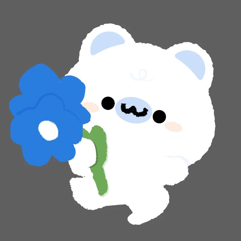 Romantischer Eisbär