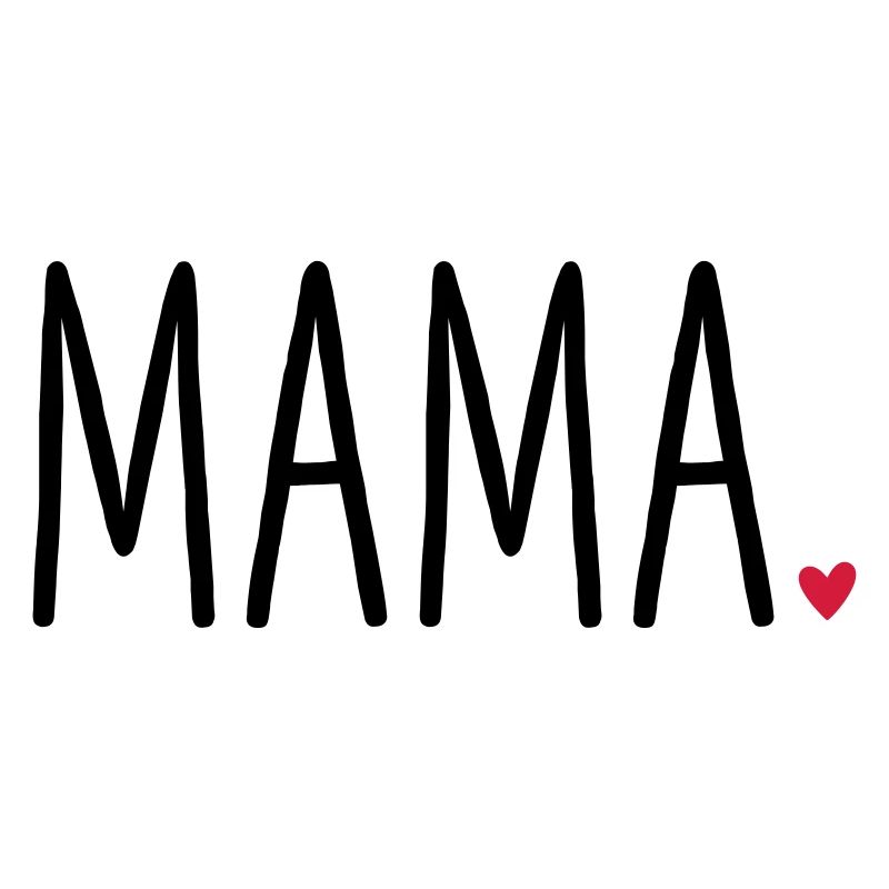 Mama Herz - Geschenk Muttertag Kind Liebe