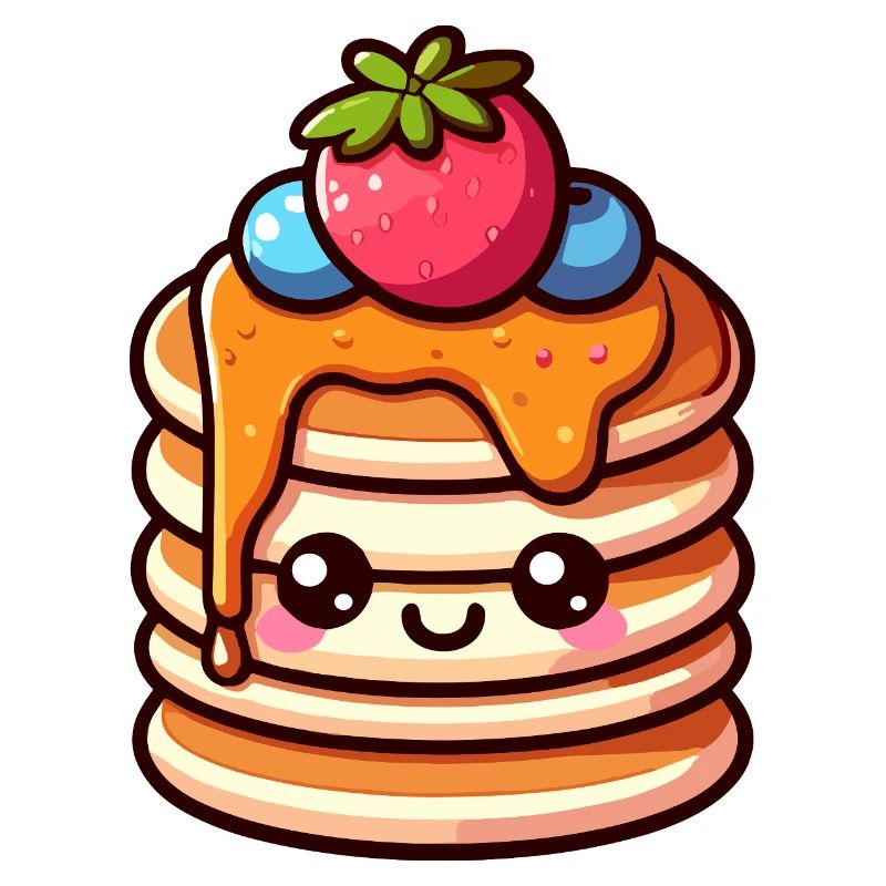 Conception de t-shirt Kawaii Snack Stack