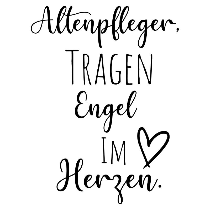 Altenpfleger Geschenk Spruch, Pflege Beruf Kollege