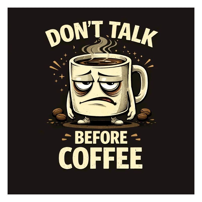Ne parle pas avant le café