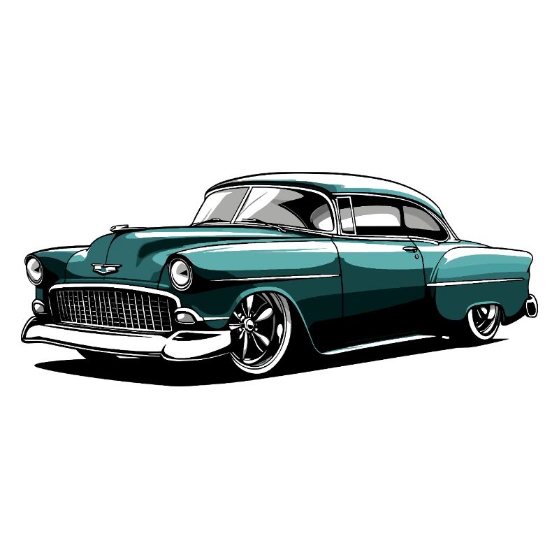 Conception de voitures classiques vintage