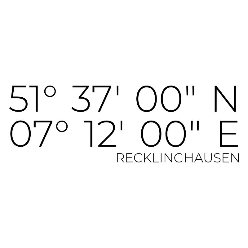 Coordinates Recklinghausen