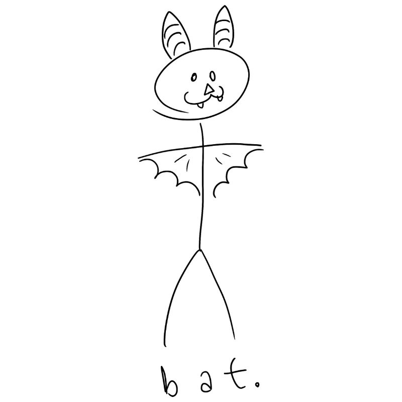 Błagał. (czarne linie, autor: Leni Riosa)