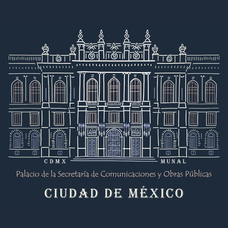 Mexico, Musée d’art, Dessin à la main