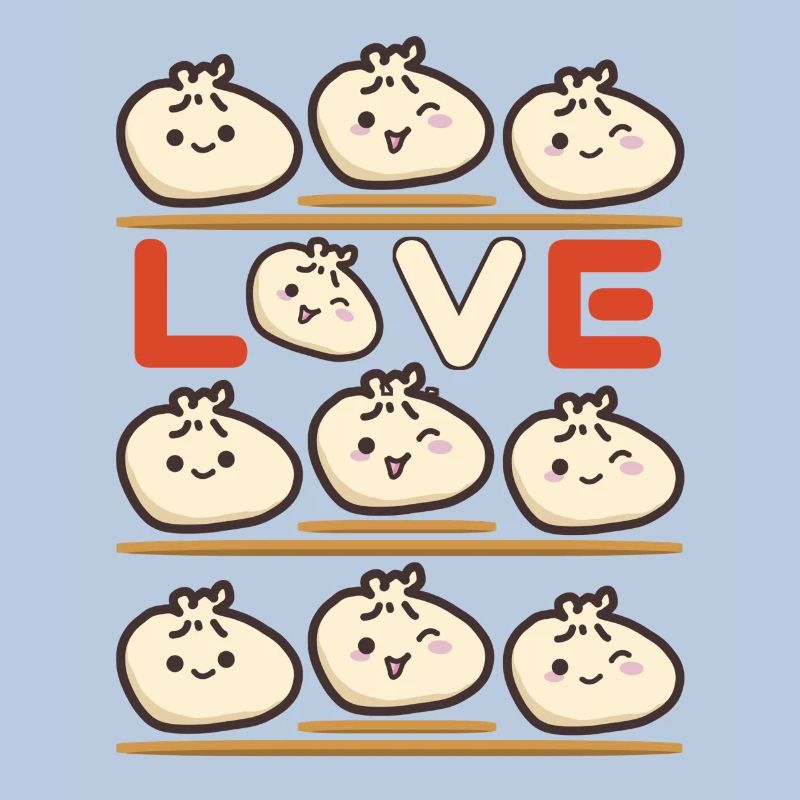 Dumpling Love Pattern