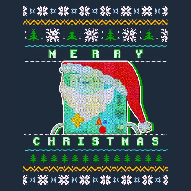 Joyeux Noël Pixel Santa « Pull de Noël moche »