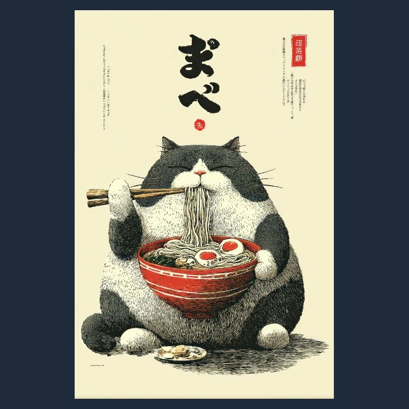 Ramen Cat Feast