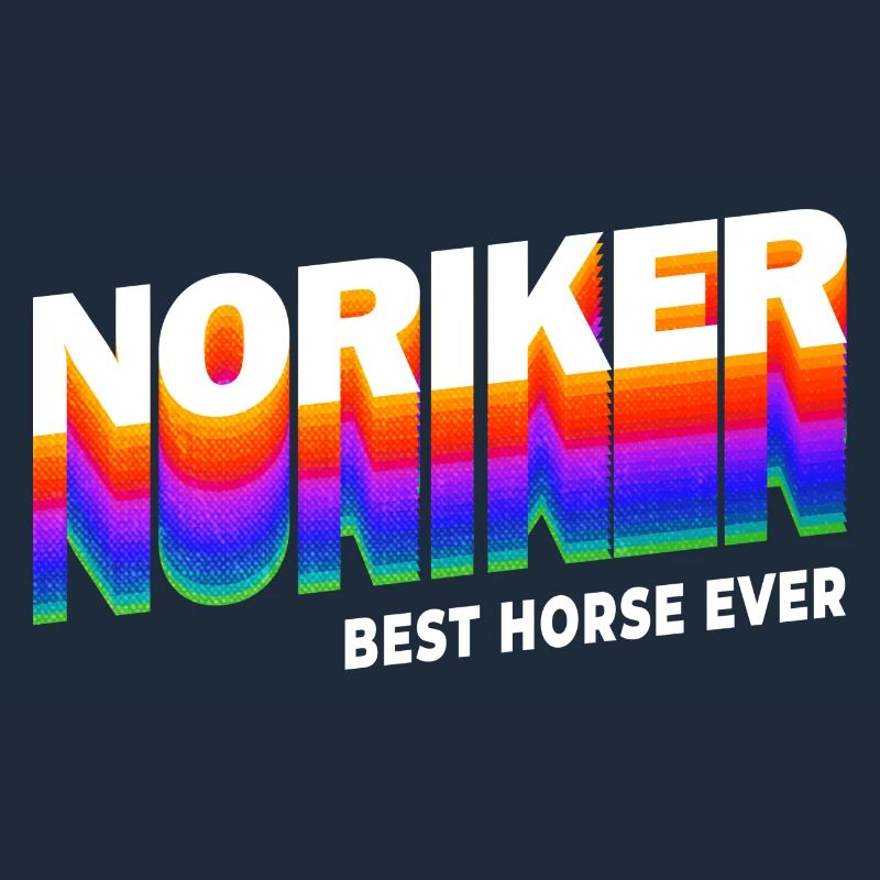 Noriker Pferde Design / Geschenkidee