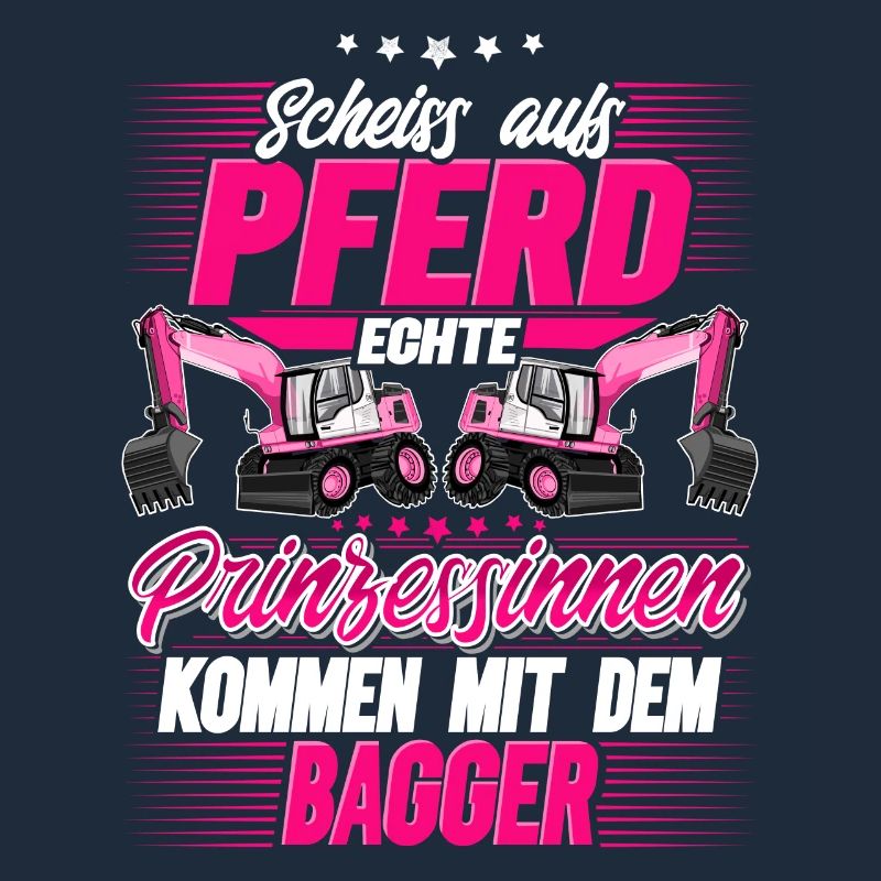 Baggerfahrerin