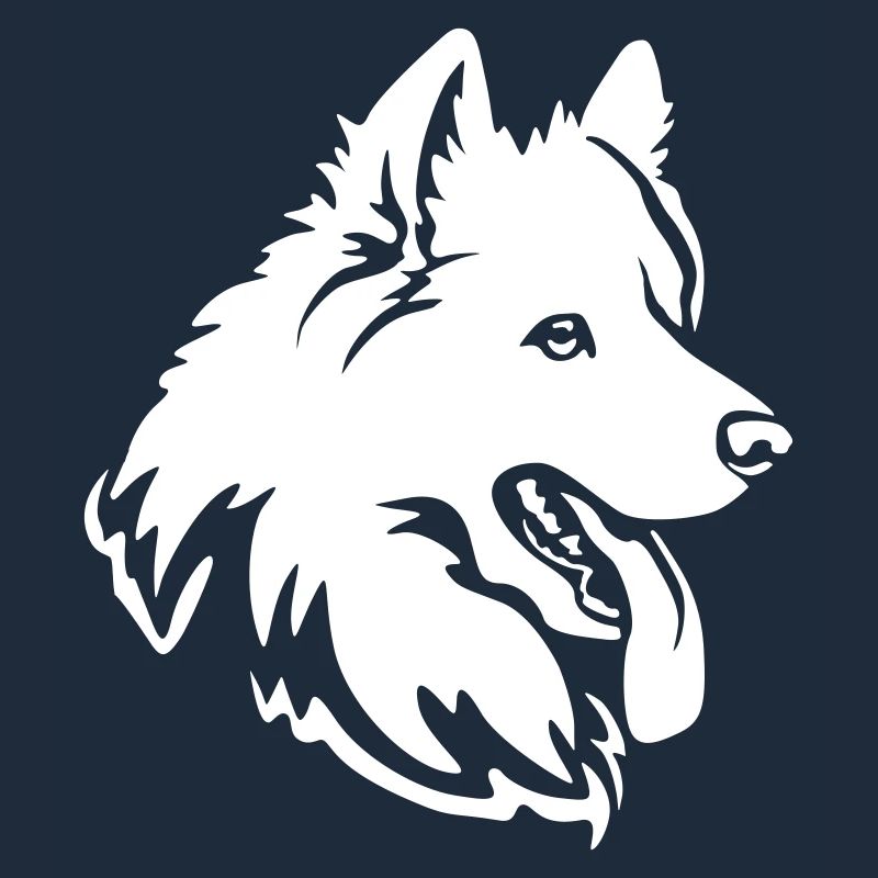 Samoyed Head "Black Edition"