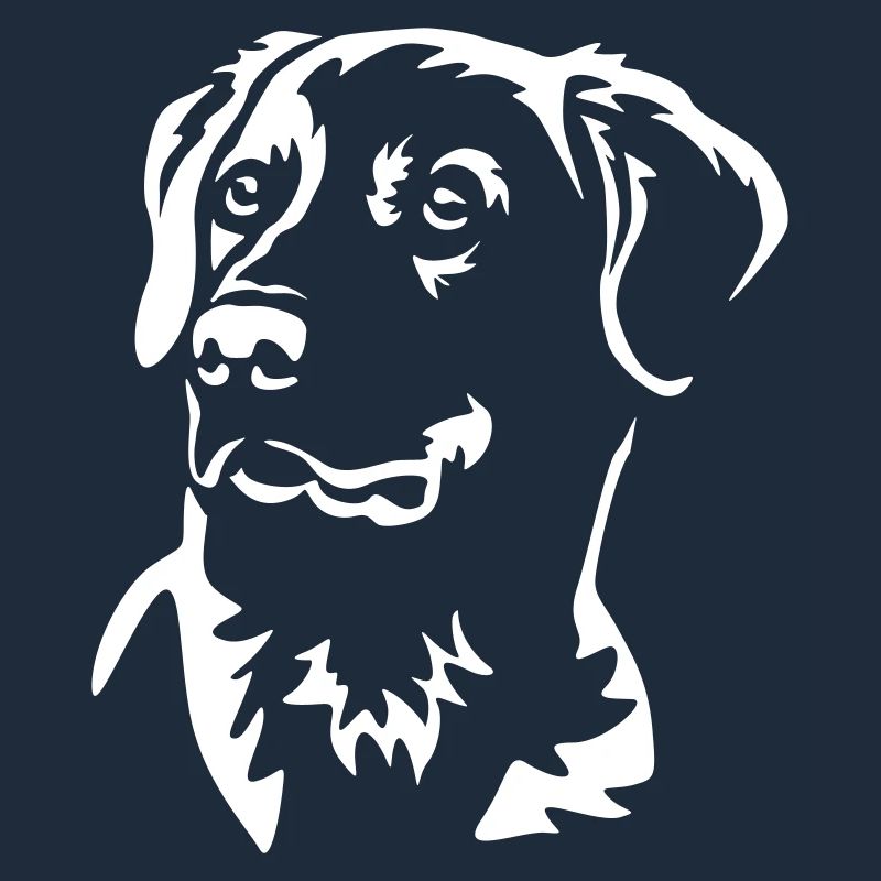 Labrador Head "Black Edition"