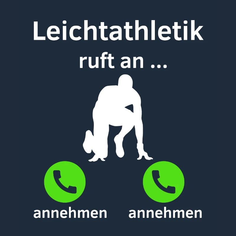 Leichtathletik ruft an - annehmen oder annehmen?