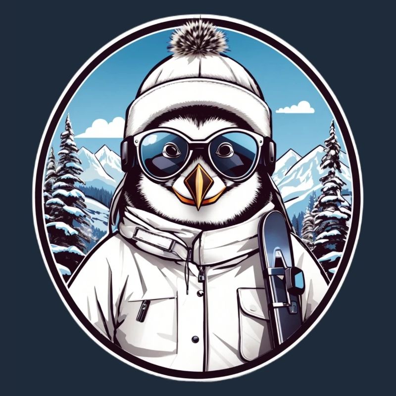 Süßer Pinguin