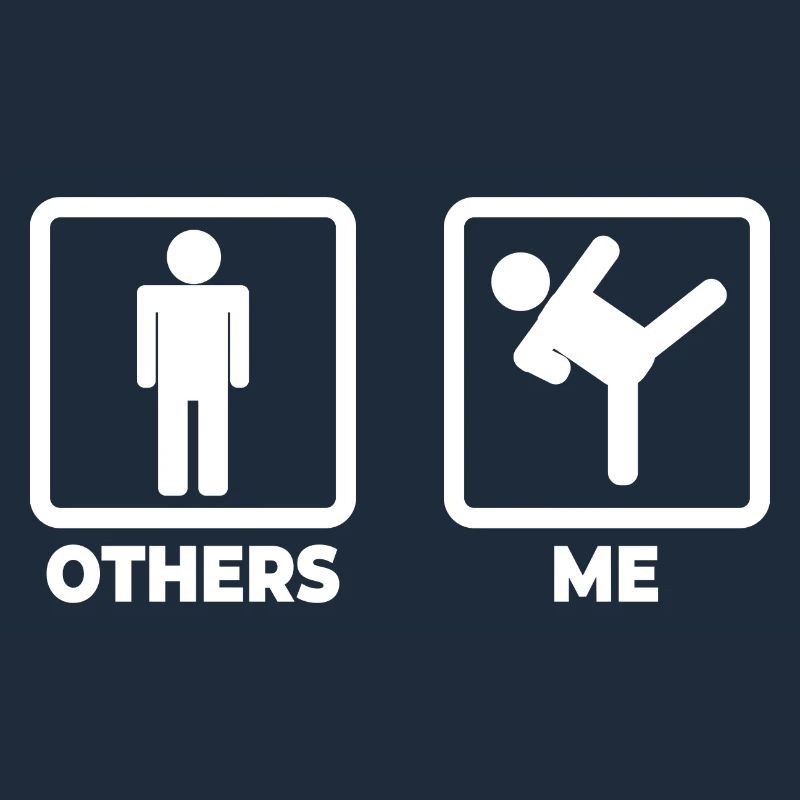Karate Stick Figure